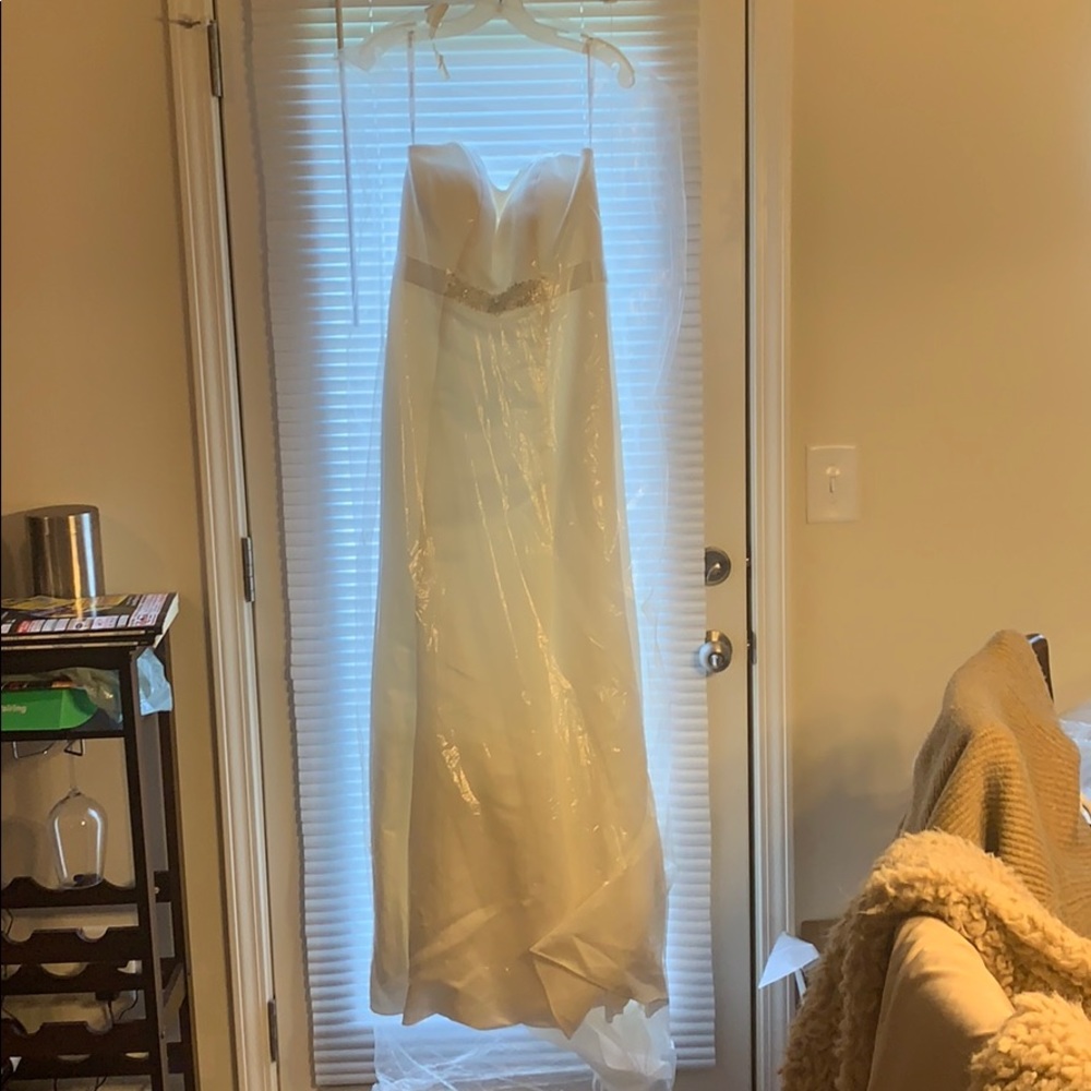David's Bridal Trumpet Wedding Dress